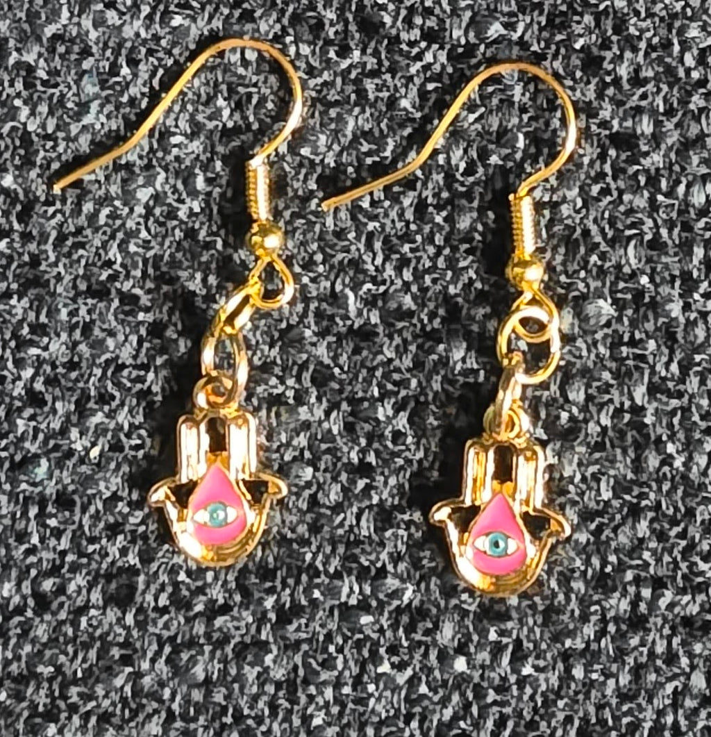 Hand of Fatima earrings