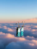 Blue Gummy Bear Dangle Earring