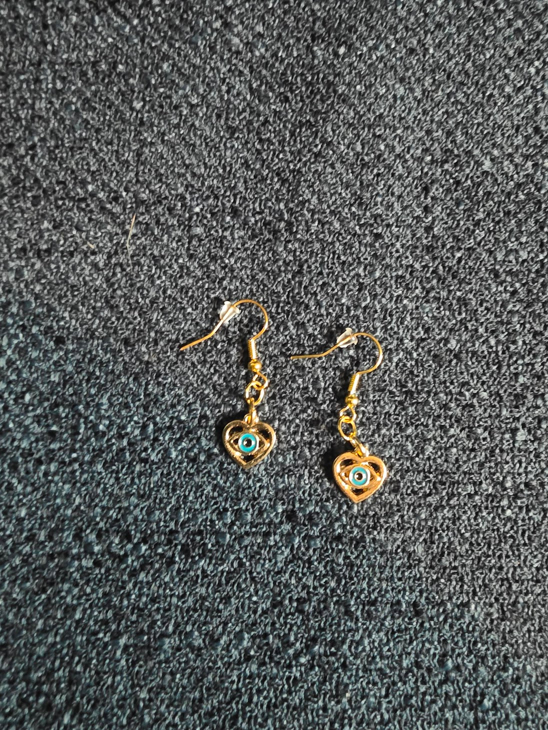Heart Eye Earrings
