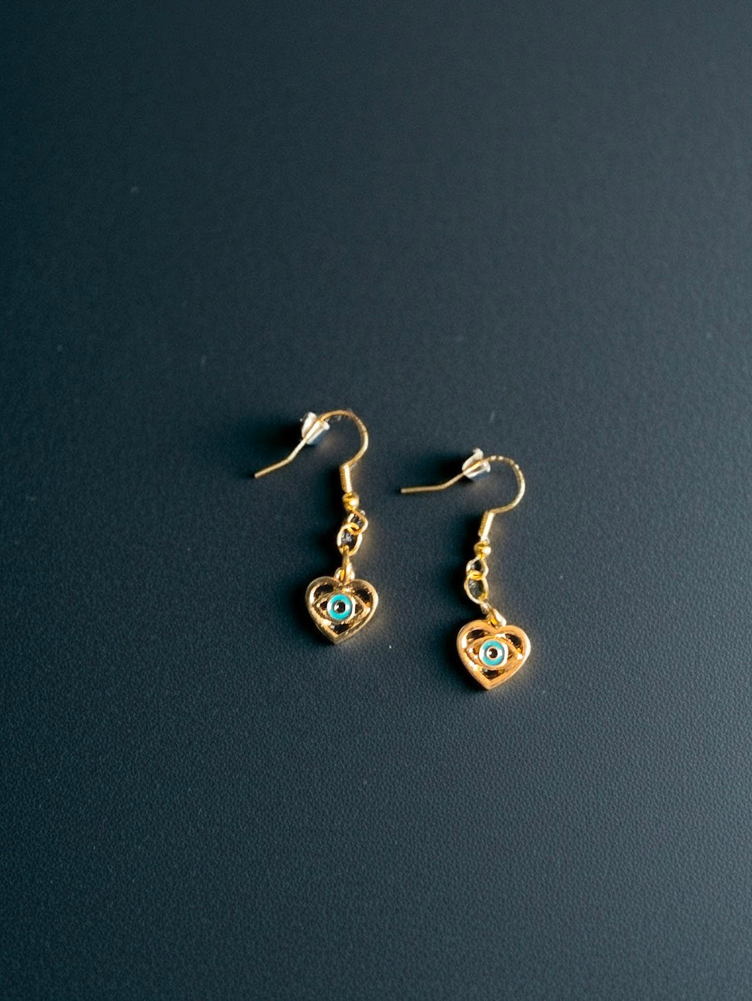 Heart Eye Earrings