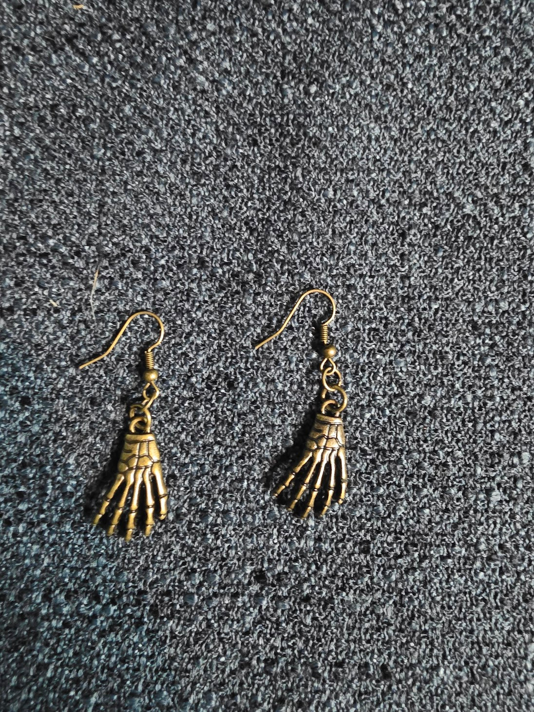 Skeleton Hand Earrings