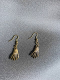Skeleton Hand Earrings