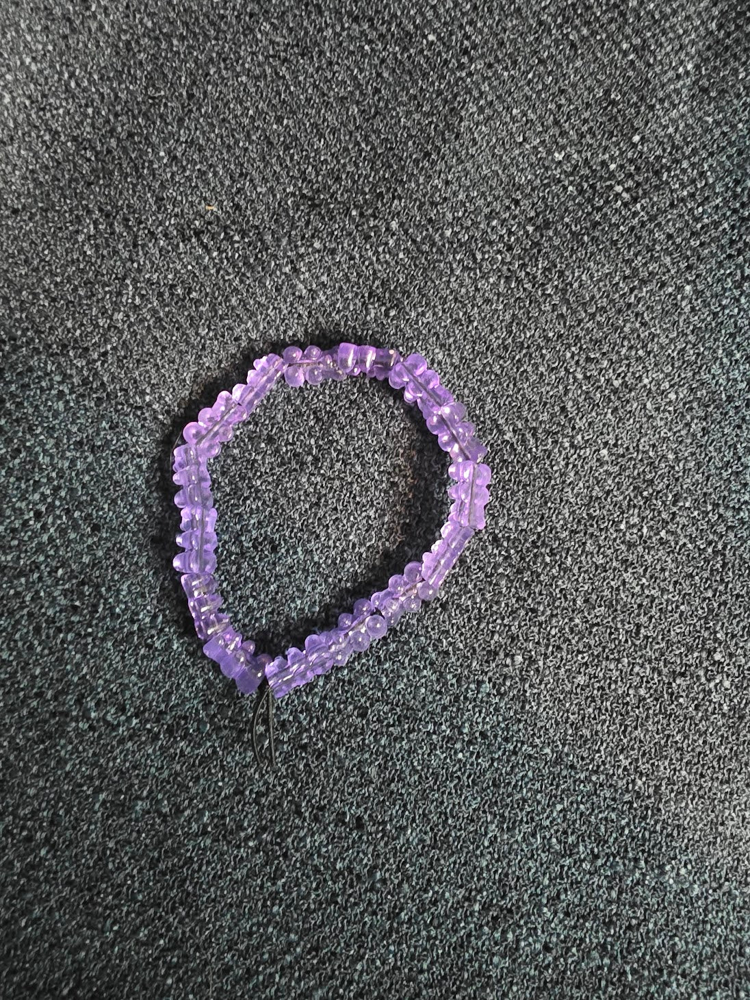 Purple Gummy Bear Bracelet