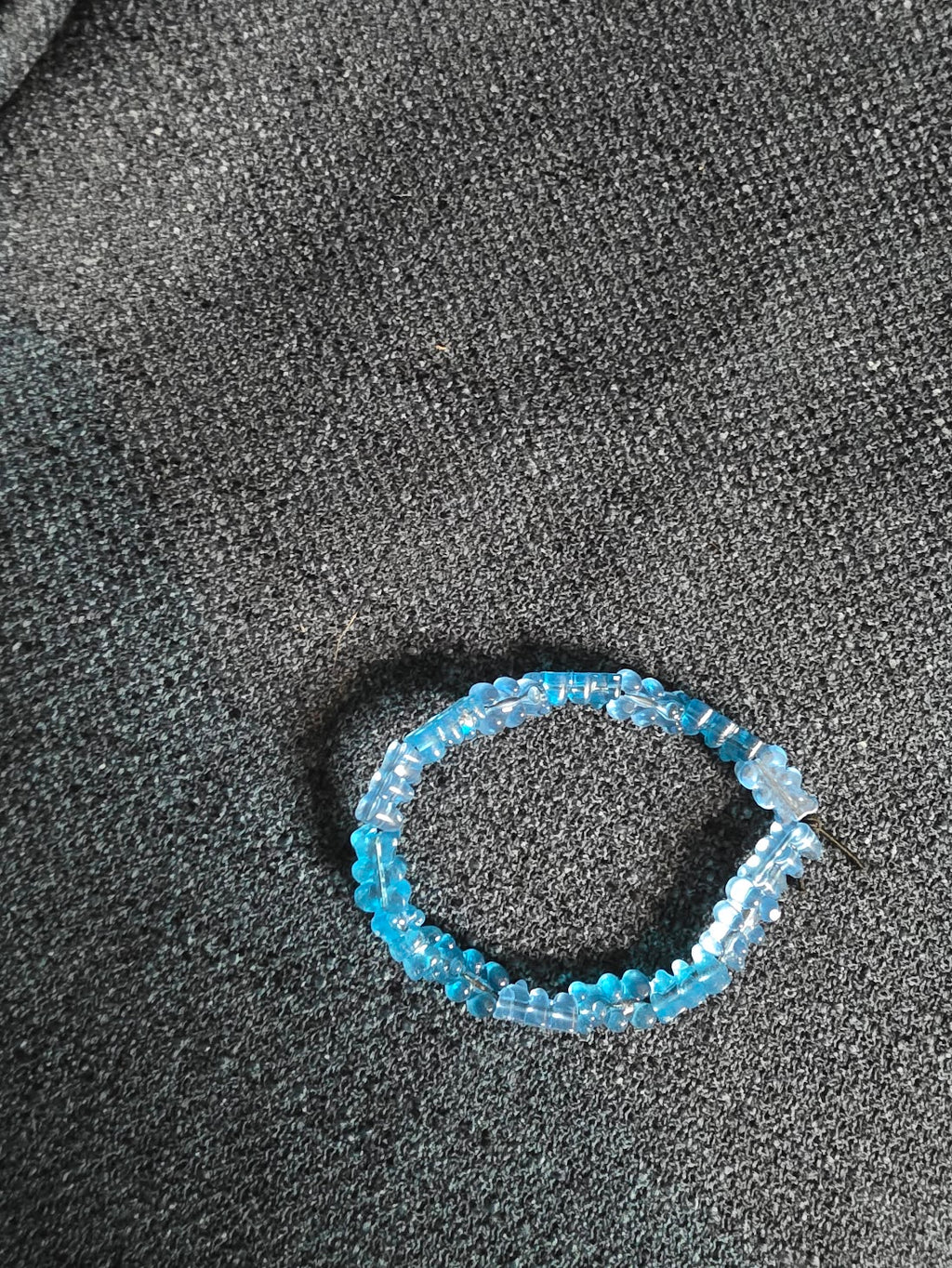 Blue Gummy Bear Bracelet