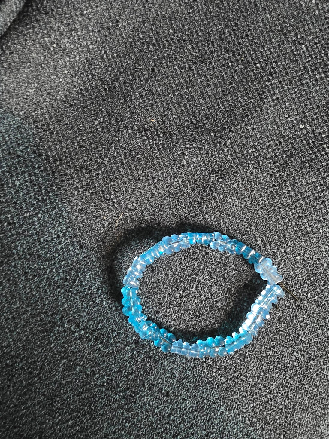 Blue Gummy Bear Bracelet