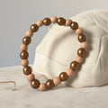 Pink and Gold Beaded Bracelet