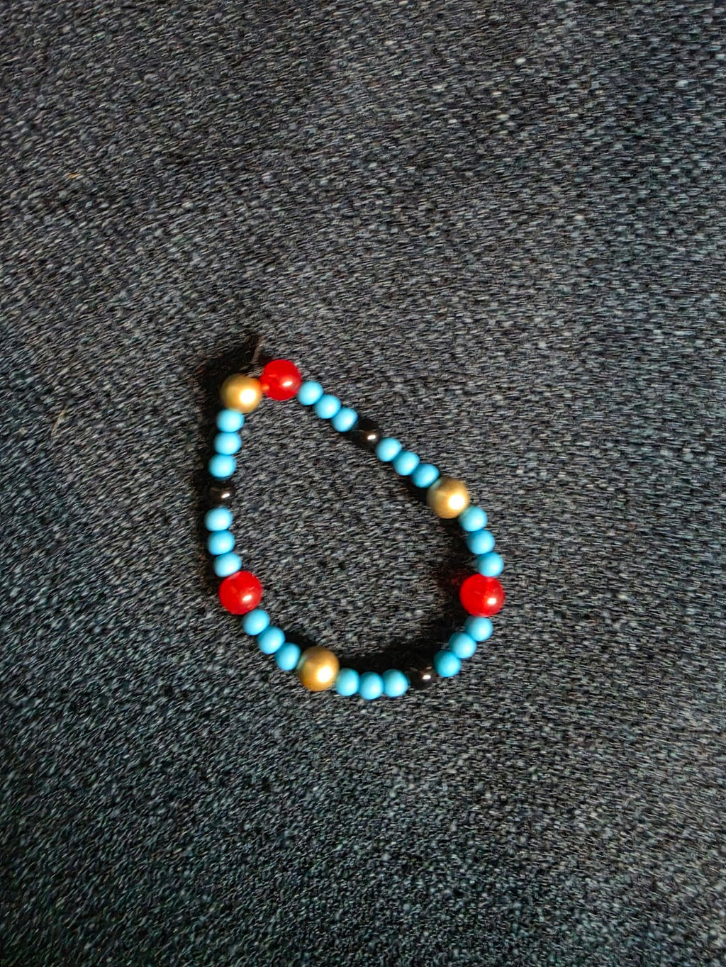 Multi-Colored Beaded Bracelet
