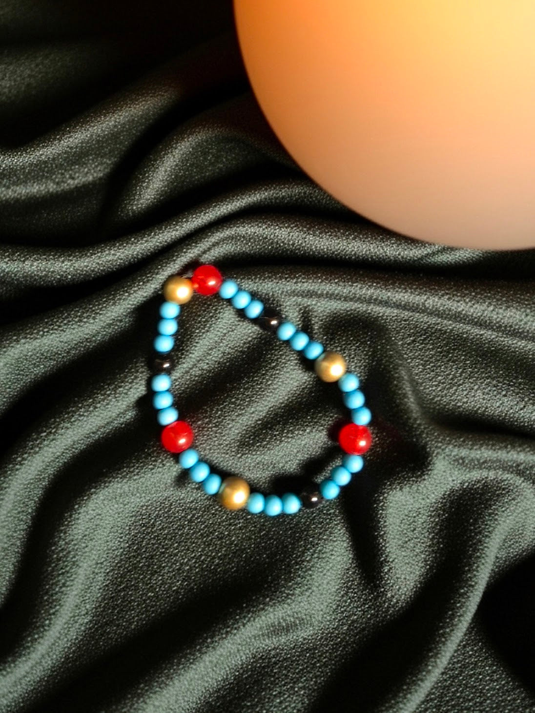 Multi-Colored Beaded Bracelet