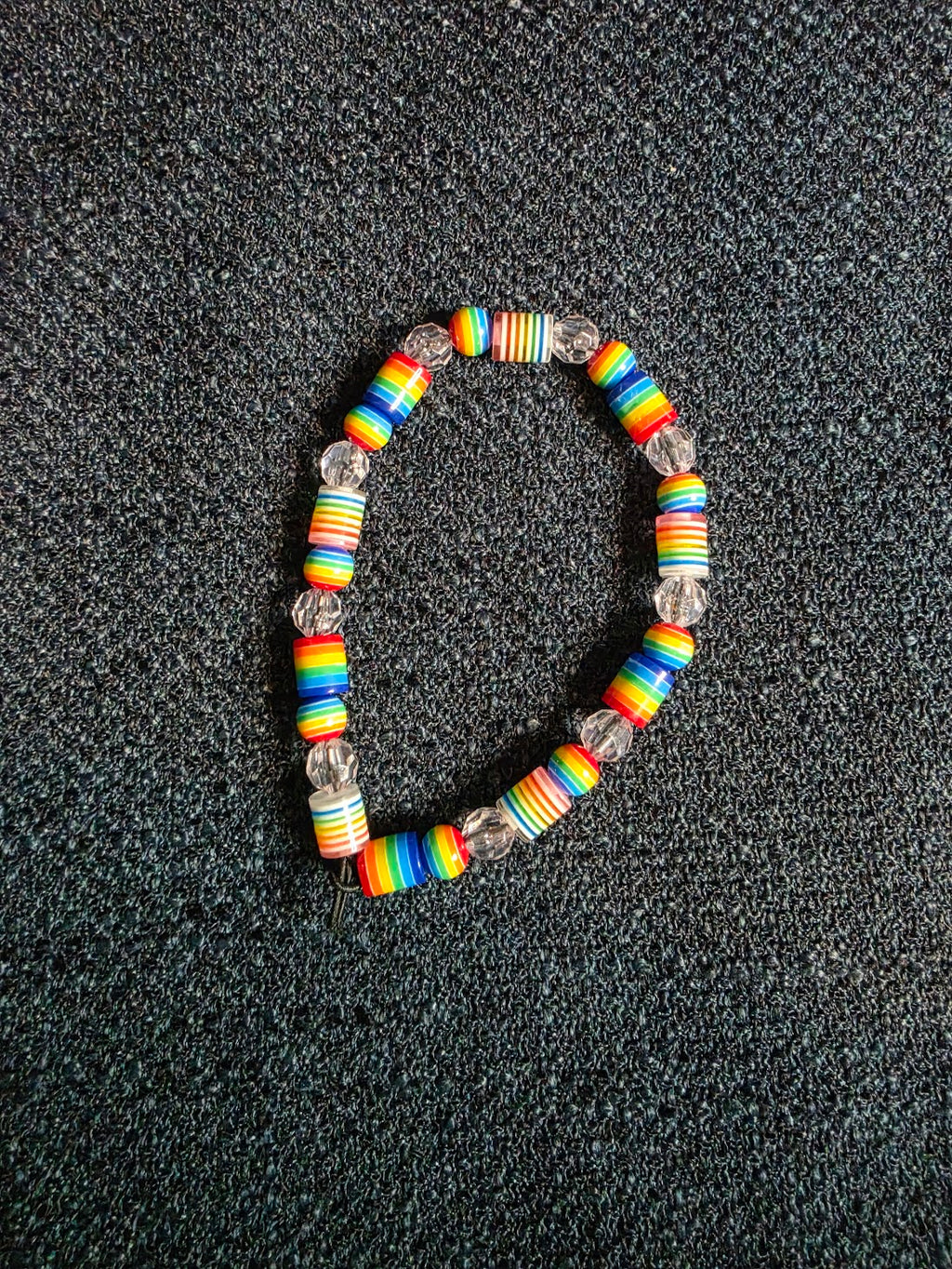 Rainbow Beaded Bracelet