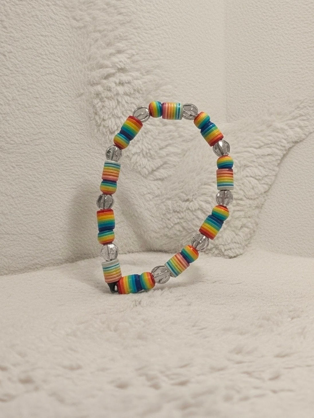 Rainbow Beaded Bracelet