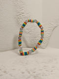 Rainbow Beaded Bracelet