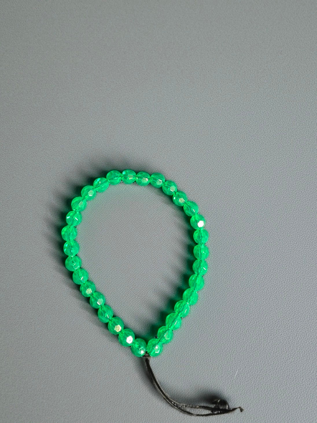 Green Beaded Bracelet
