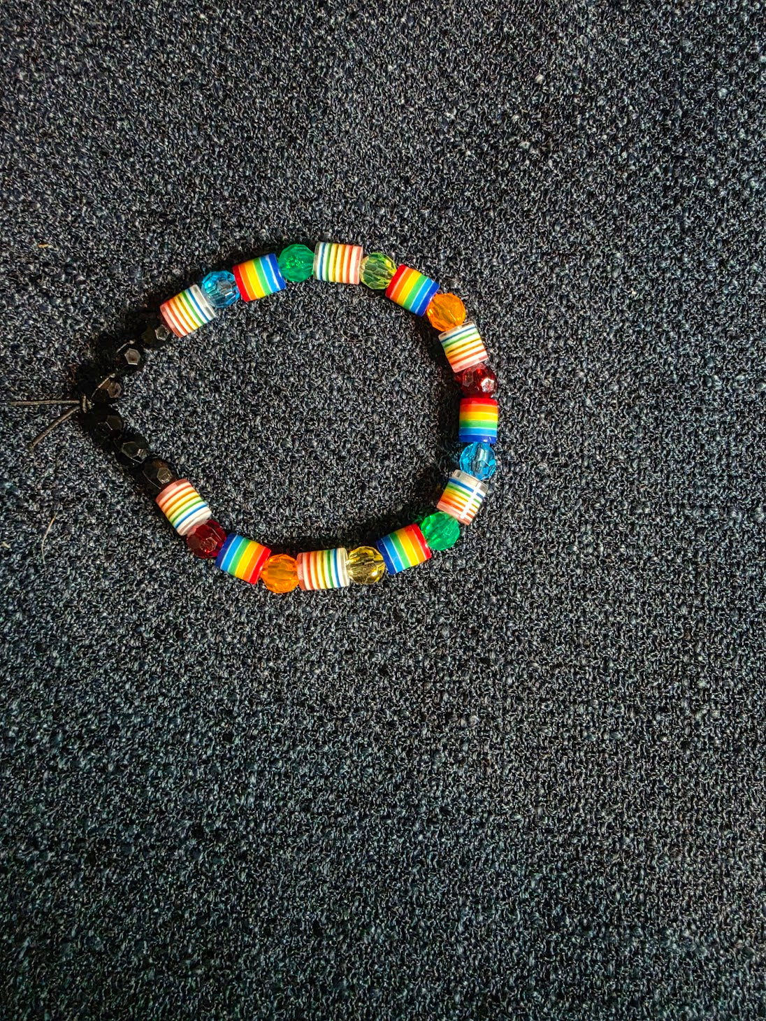 Multi Colored Rainbow Bracelet