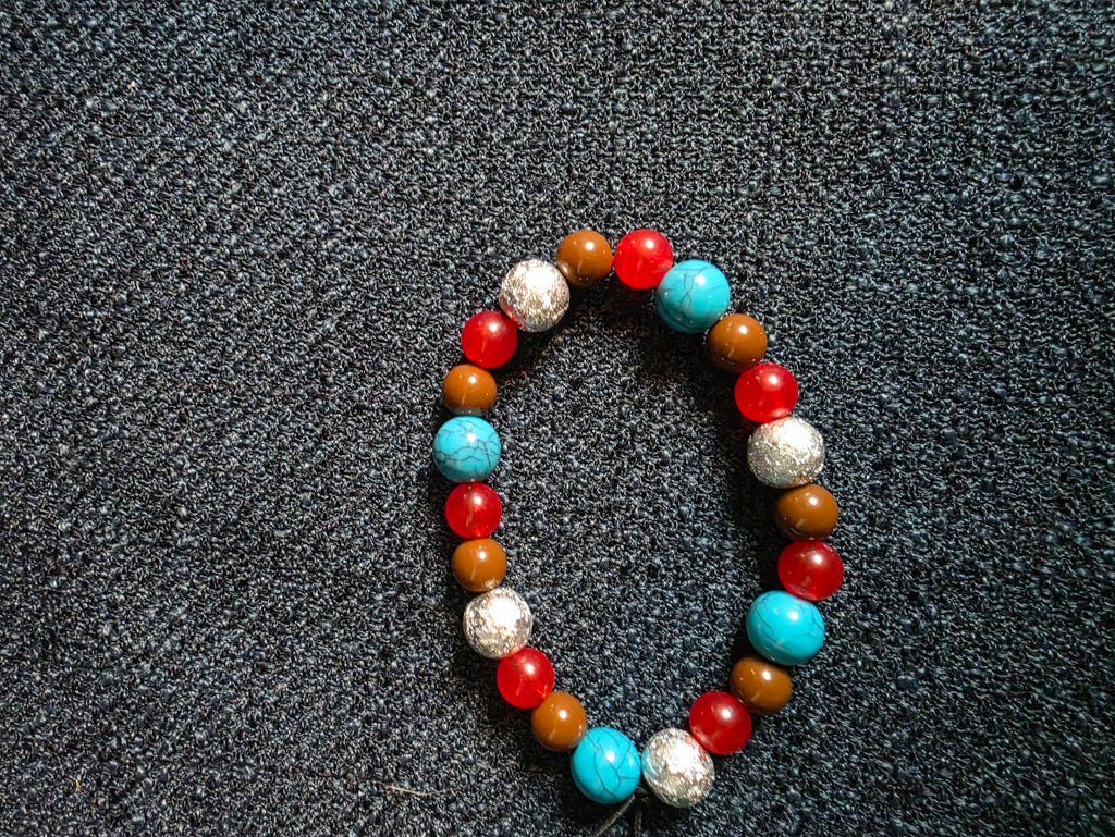 Multi-Colored Beaded Bracelet
