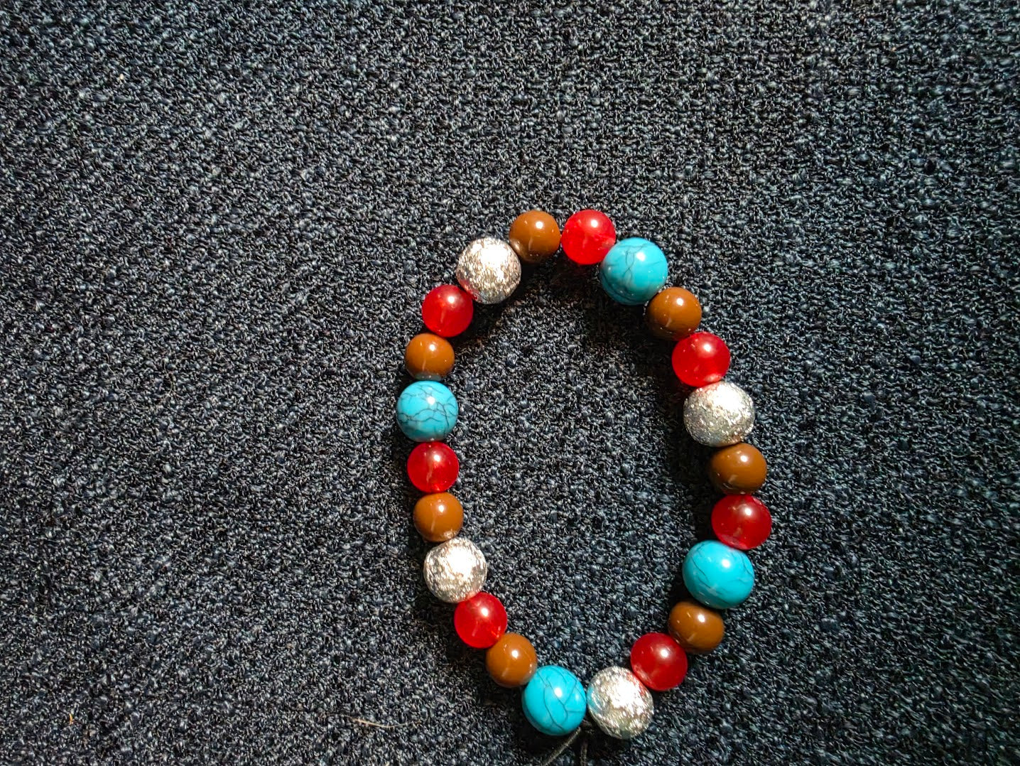 Multi-Colored Beaded Bracelet