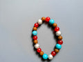 Multi-Colored Beaded Bracelet