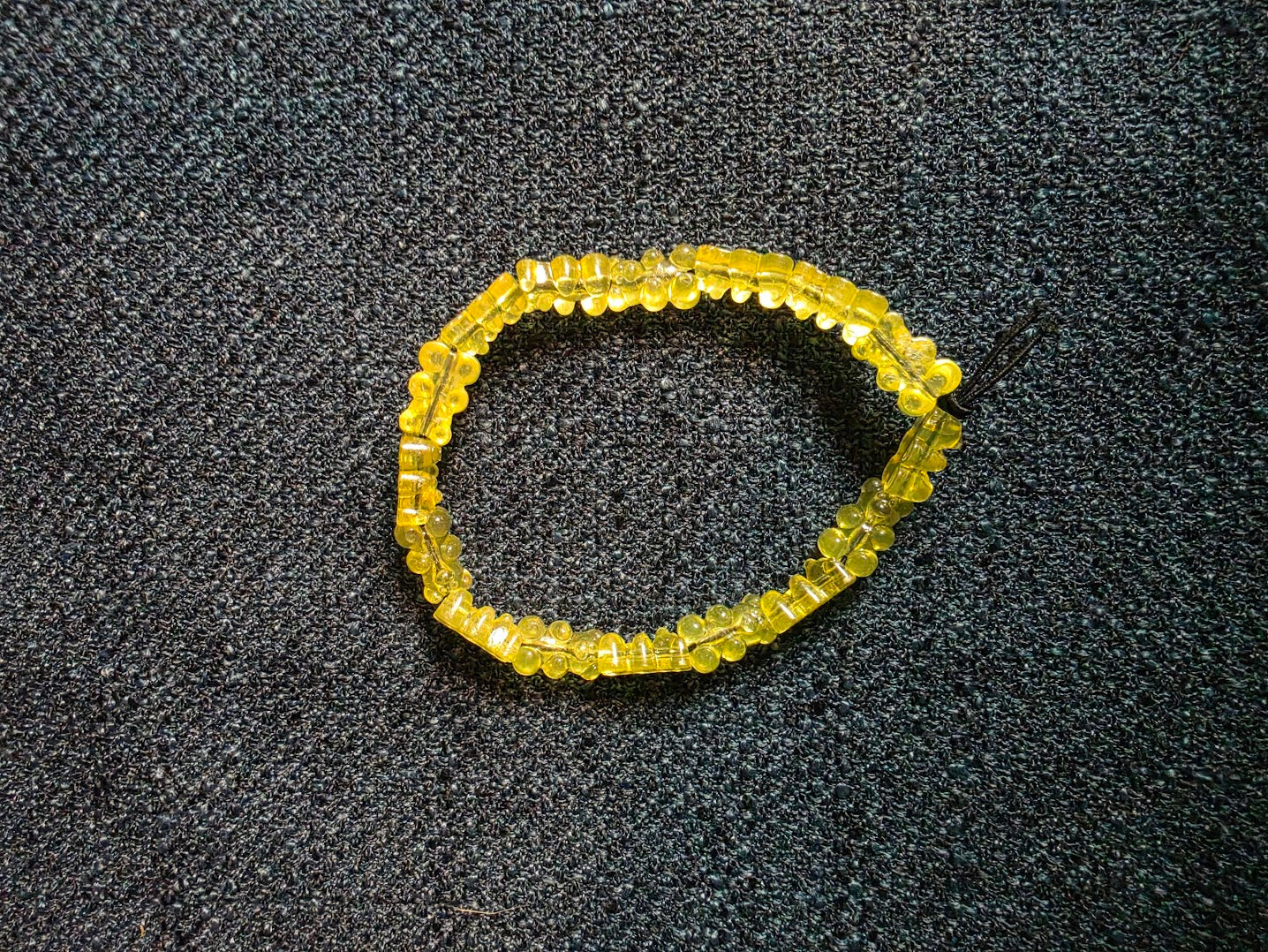 Yellow Gummy Bear Bracelet