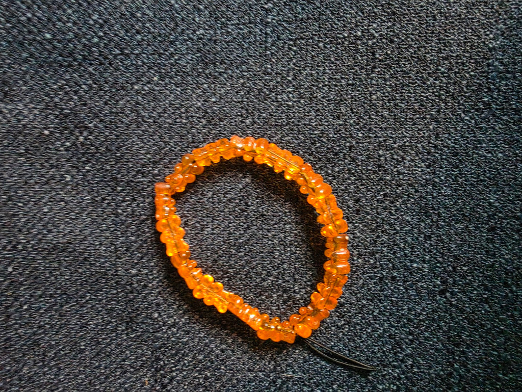 Orange Gummy Bear Bracelet