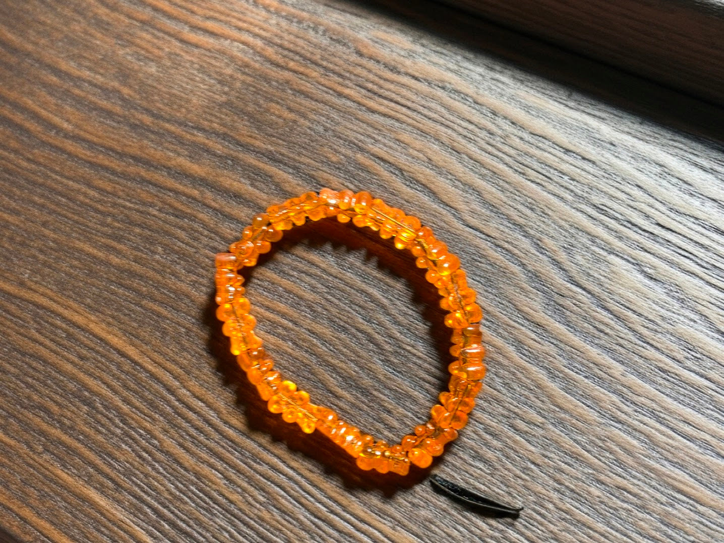 Orange Gummy Bear Bracelet