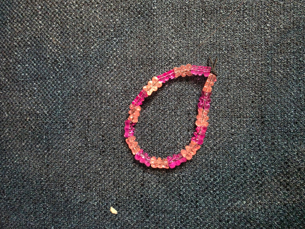 Pink Gummy Bear Bracelet