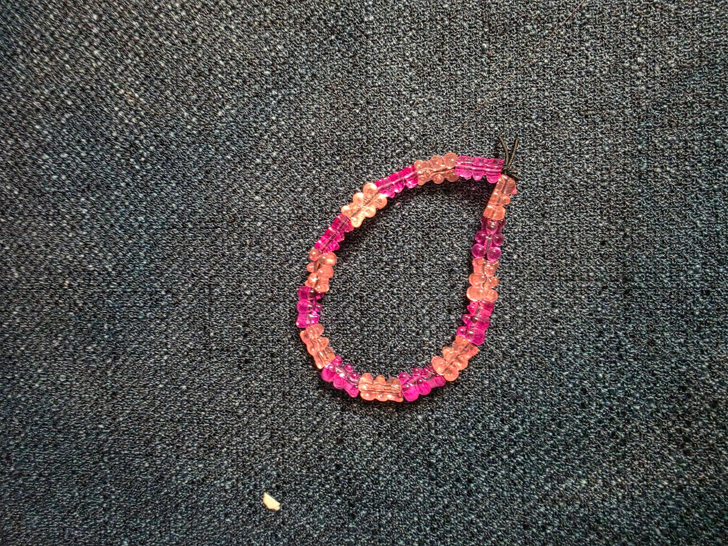 Pink Gummy Bear Bracelet