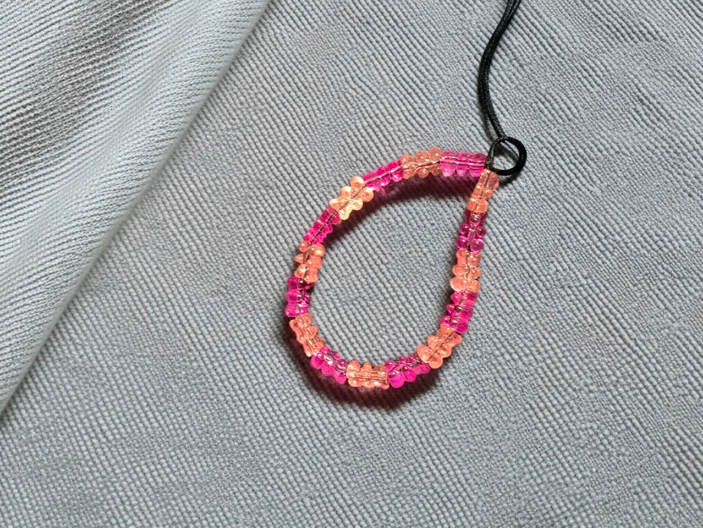 Pink Gummy Bear Bracelet