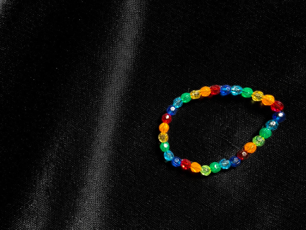 Rainbow Beaded Bracelet