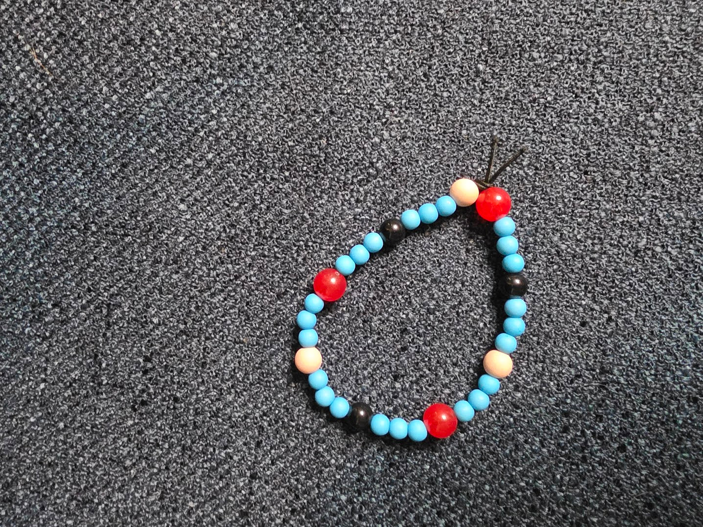 Multiple Colored Beaded Bracelet