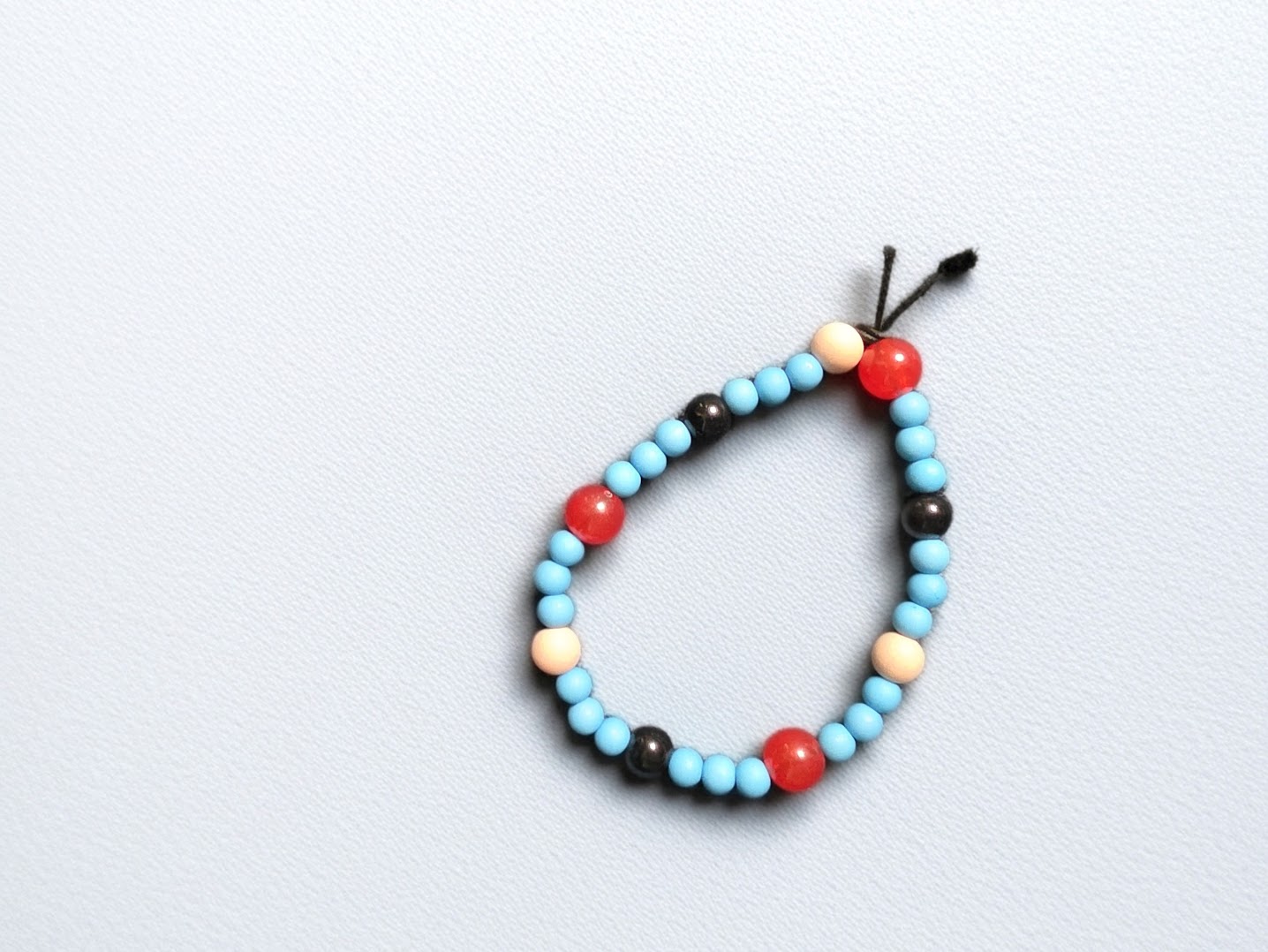 Multiple Colored Beaded Bracelet