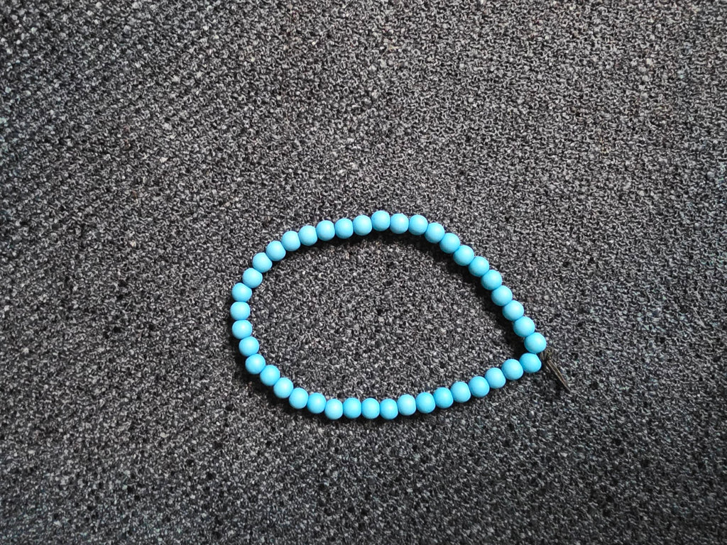 Blue Beaded Bracelet