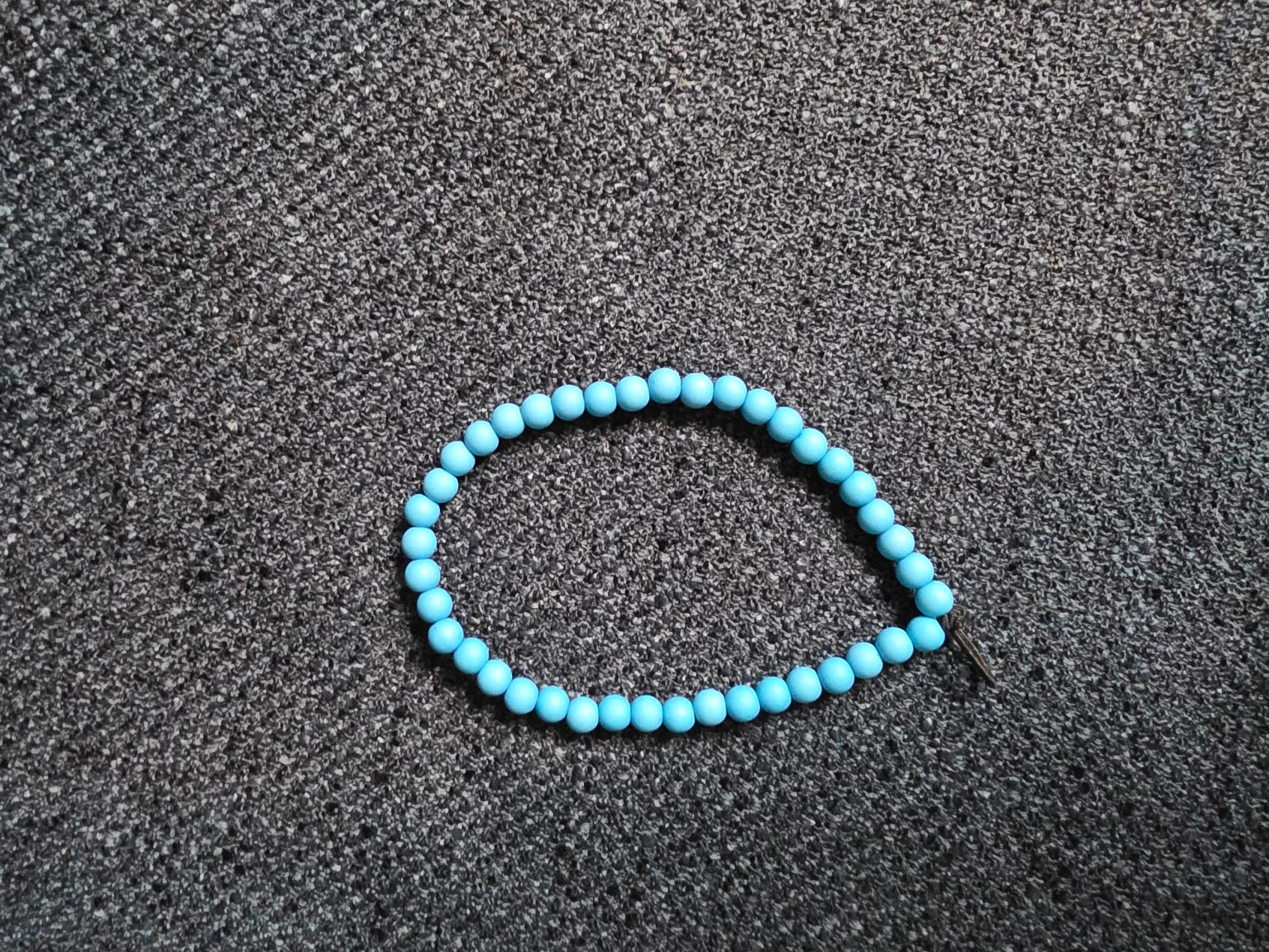 Blue Beaded Bracelet