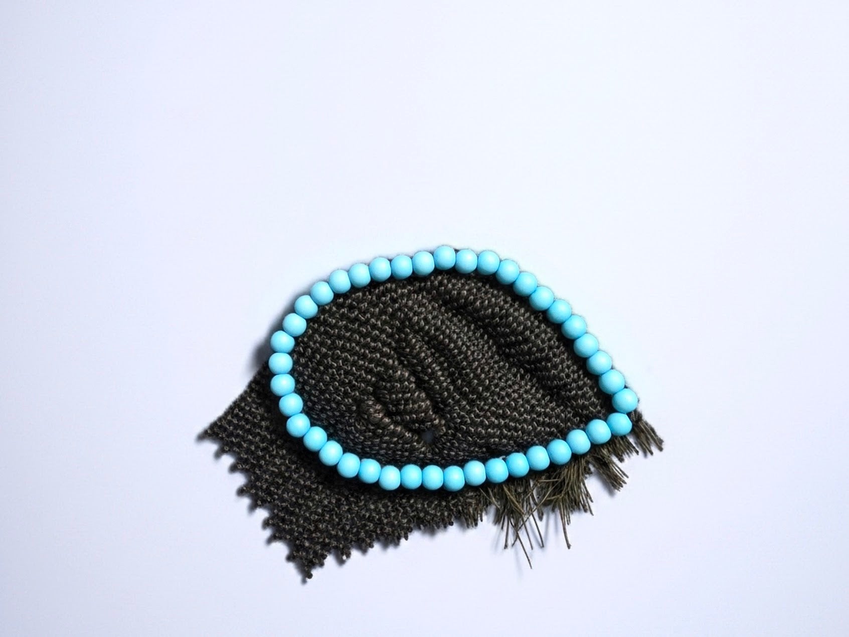 Blue Beaded Bracelet