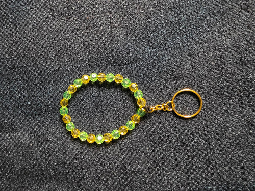 Beaded Keychain Bracelet