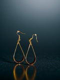 Beaded Teardrop Dangle Earrings