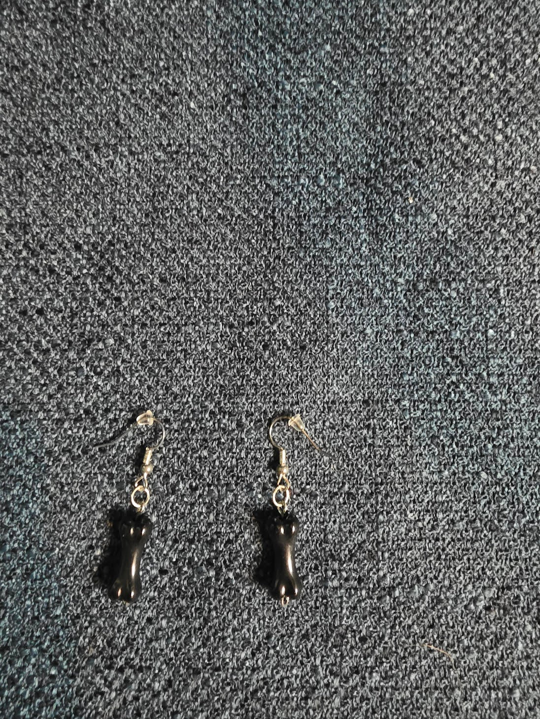 Dog Bone Dangle Earring