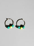 Beaded Hoop Earrings